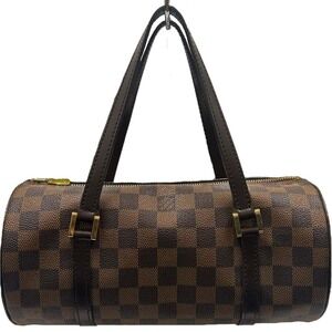 Louis Vuitton Brown Ebene Papillon Damier Handbag